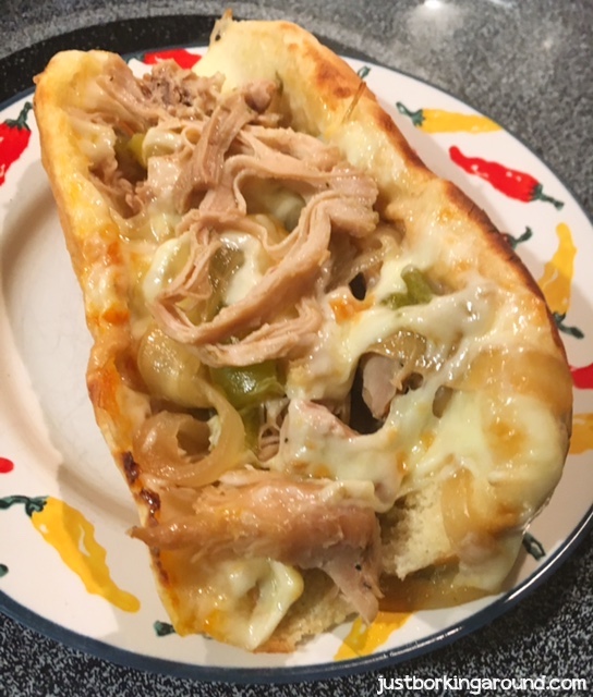 Crock Pot Chicken Philly