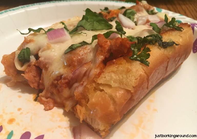 Garlic Bread Italian Sausage Sandwich.JPG