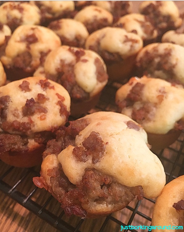 Sausage Pankcake Bites