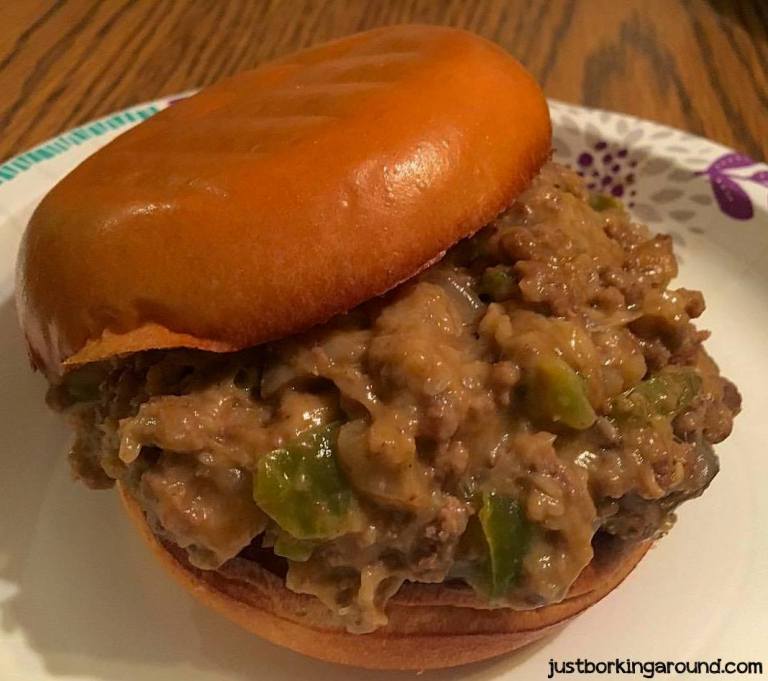 Philly Cheesesteak Sloppy Joes