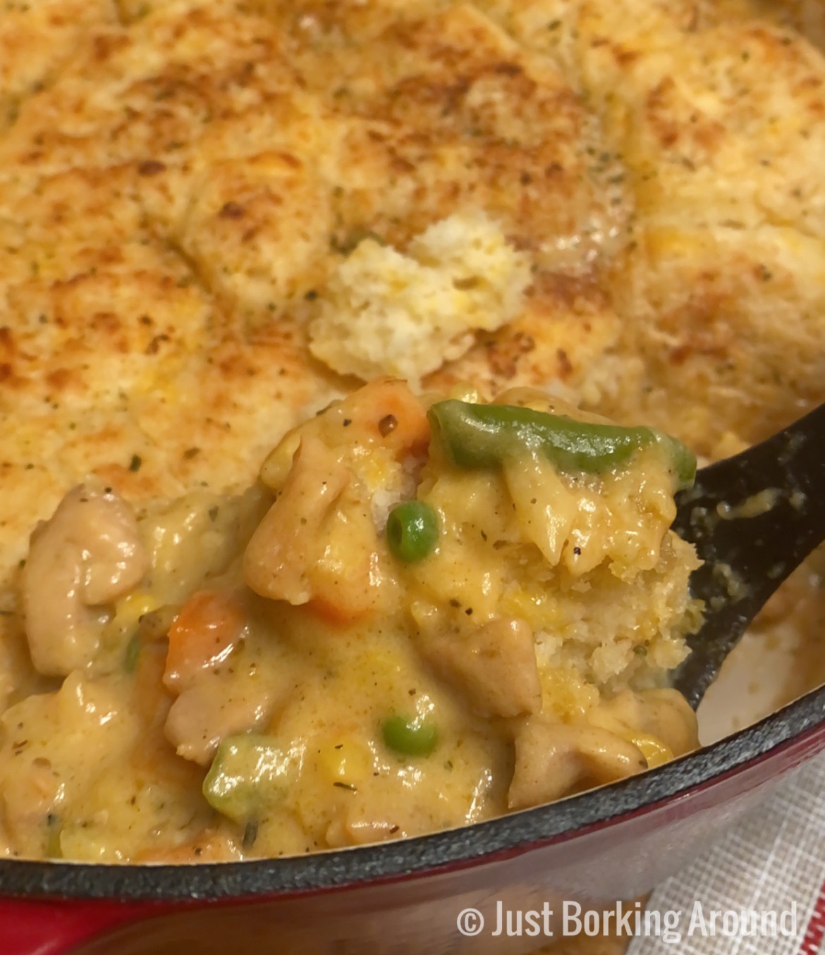Cheddar Bay Chicken Pot Pie   Just Brking Around
